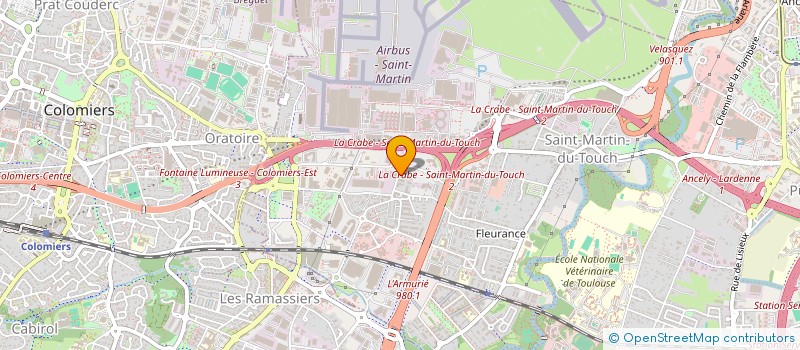 localisation de l'entreprise EPCN  TOULOUSE