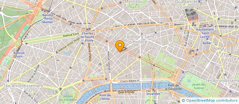 localisation de l'entreprise EPCORP  PARIS