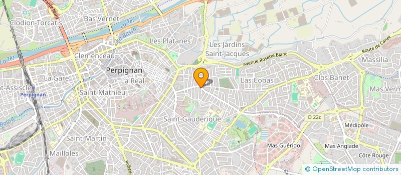 localisation de l'entreprise EPCOT  PERPIGNAN