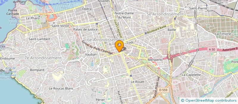 localisation de l'entreprise EPCR 13 à MARSEILLE
