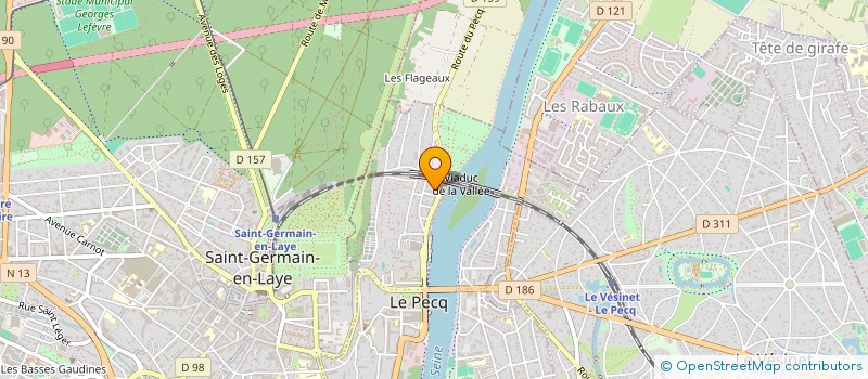 localisation de l'entreprise EPCV  MONTESSON