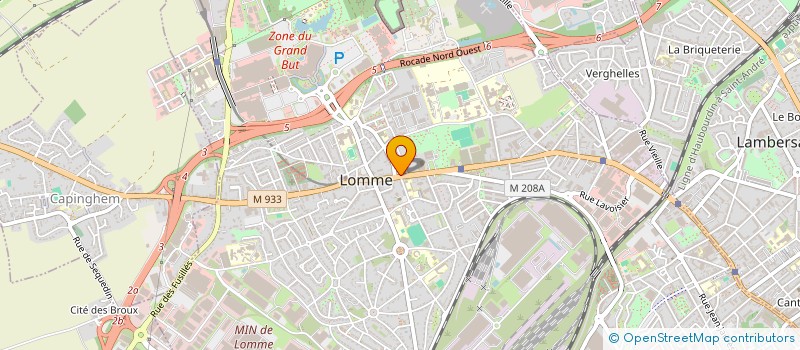 localisation de l'entreprise EPDM CONCEPT à LILLE