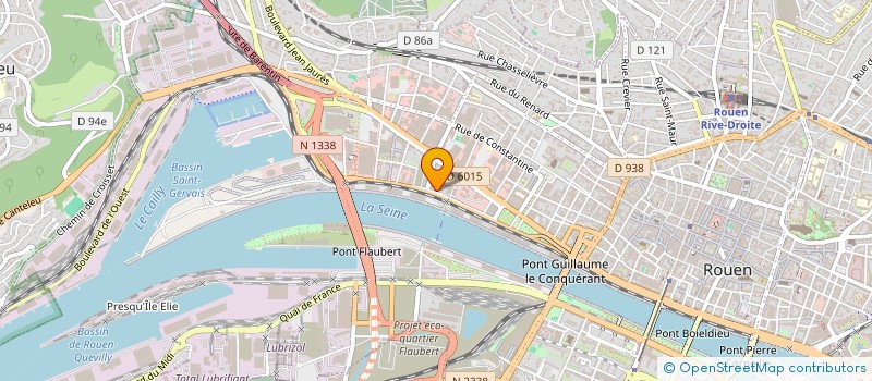 localisation de l'entreprise EPDP NORMANDIE à ROUEN