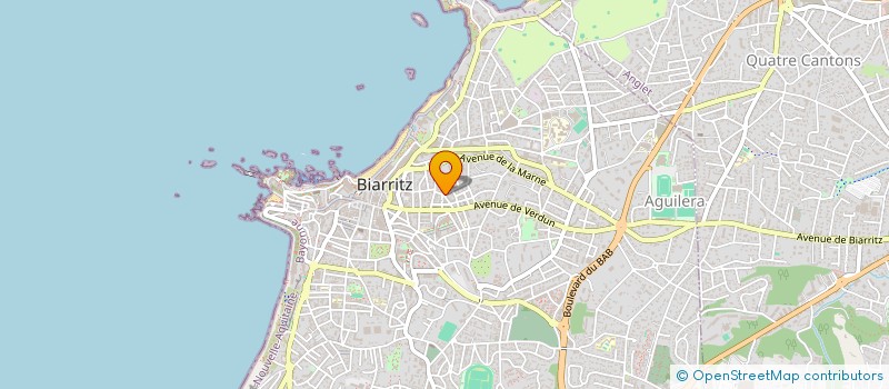 localisation de l'entreprise EPE à BIARRITZ