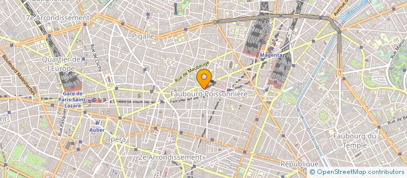 localisation de l'entreprise EPE GREBO à PARIS