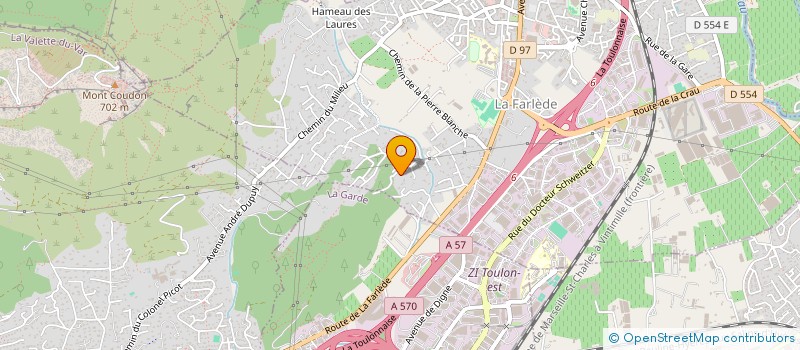 localisation de l'entreprise EPEACOM à LA FARLEDE