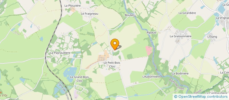 localisation de l'entreprise EPEE  RIVES DE L'YON