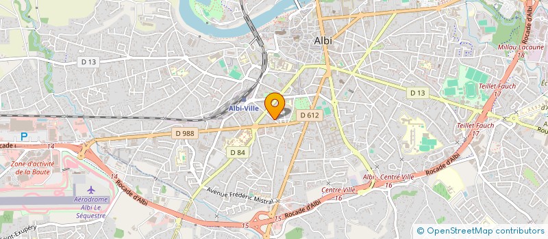 localisation de l'entreprise EPEE PERFORMANCE à ALBI