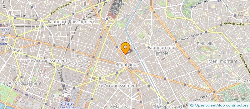 localisation de l'entreprise EPEIFF à PARIS