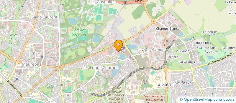 localisation de l'entreprise EPEIOS HYDROTECHNIQUE à RENNES
