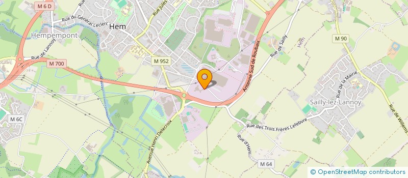 localisation de l'entreprise EPERNAY IMMO  LEZENNES