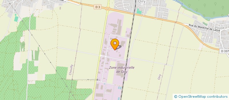 localisation de l'entreprise EPERNAY TRANSPORTS LOGISTIQUE  OIRY