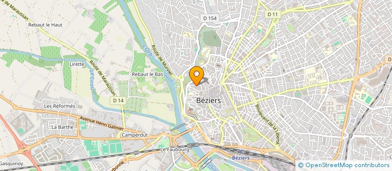 localisation de l'entreprise EPERON BITERROIS à BEZIERS