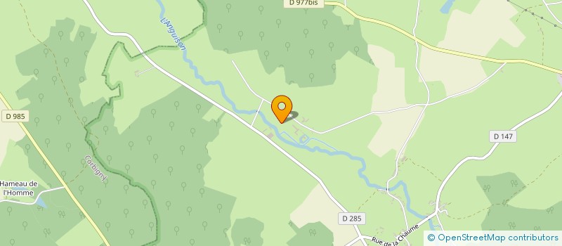 localisation de l'entreprise EPERON DE LANTILLY à CERVON