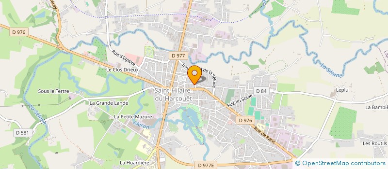 localisation de l'entreprise EPERON SAINT HILAIRIEN  SAINT-HILAIRE-DU-HARCOUET