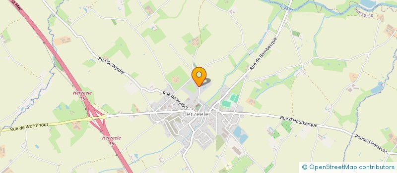 localisation de l'entreprise EPERVIER à HERZEELE