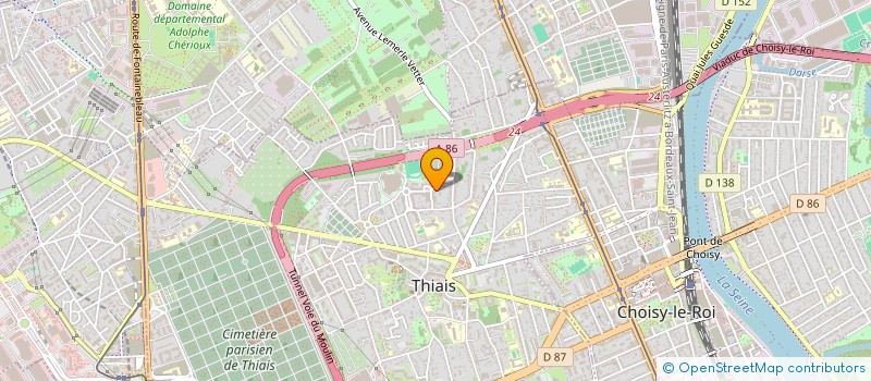 localisation de l'entreprise EPERVIER SOFTWARE à THIAIS