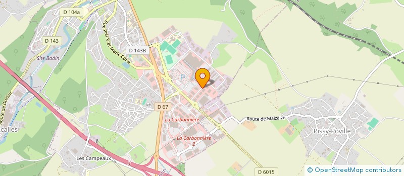 localisation de l'entreprise EPF AGENCEMENT (ESTEBAN PERE ET FILS AGENCEMENT) à BARENTIN