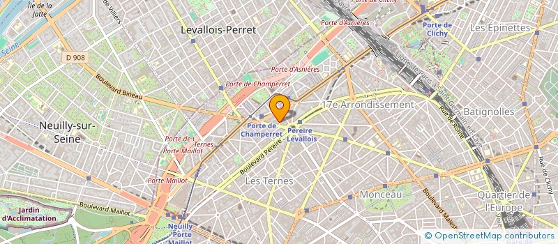 localisation de l'entreprise EPF CONSULTING  PARIS