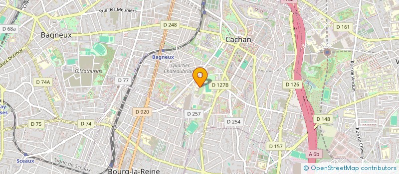 localisation de l'entreprise EPF IMMO SAINT-NAZAIRE  CACHAN