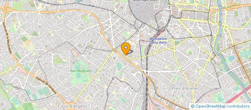 localisation de l'entreprise EPF SUD CONSEIL à MONTPELLIER