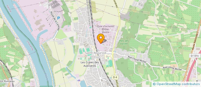 localisation de l'entreprise EPF TRANSPORT  SAINT-MAURICE-L'EXIL