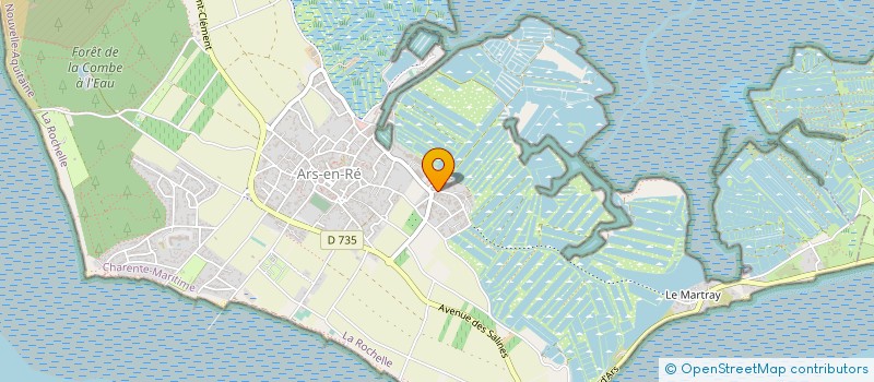 localisation de l'entreprise EPG  ARS-EN-RE