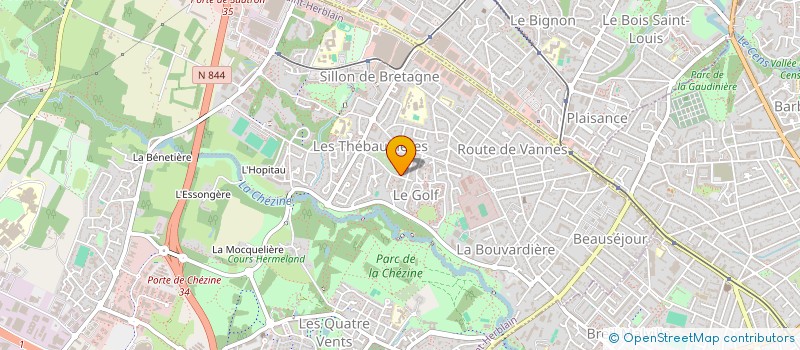 localisation de l'entreprise EPG 44 à SAINT-HERBLAIN