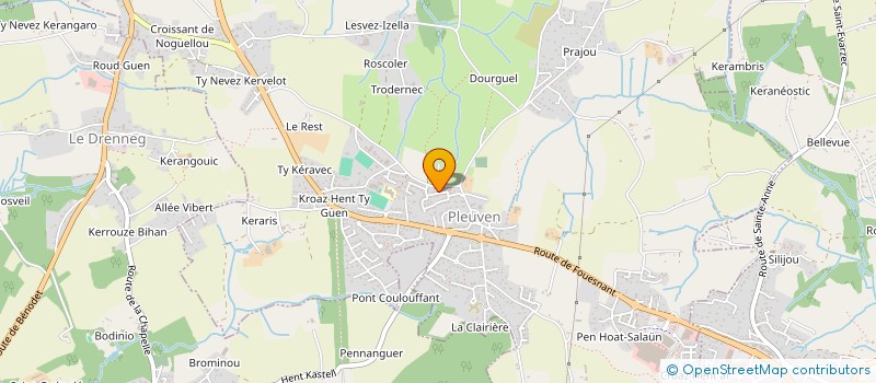localisation de l'entreprise EPGB  PLEUVEN