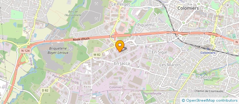 localisation de l'entreprise EPGN à COLOMIERS