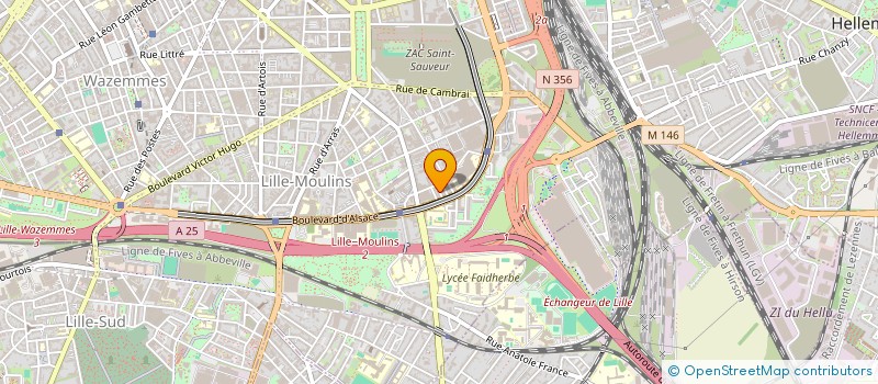 localisation de l'entreprise EPHATHA à LILLE