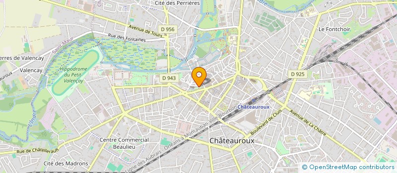 localisation de l'entreprise EPHATTA à CHATEAUROUX