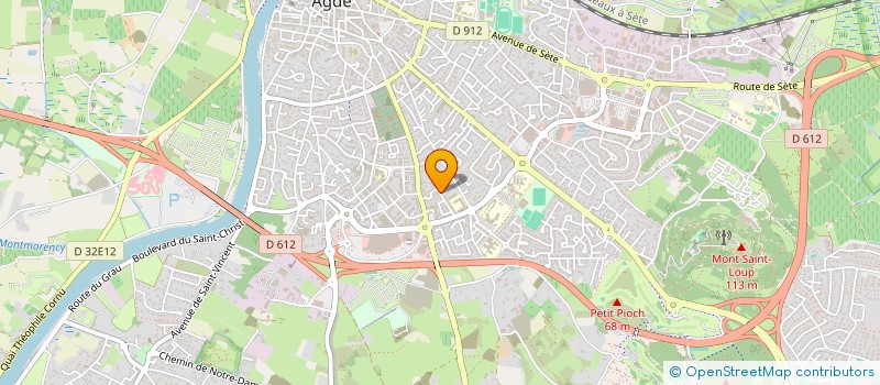 localisation de l'entreprise EPHEBE IMAGES à AGDE