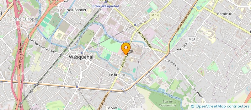 localisation de l'entreprise EPHEMERE  VILLENEUVE-D'ASCQ