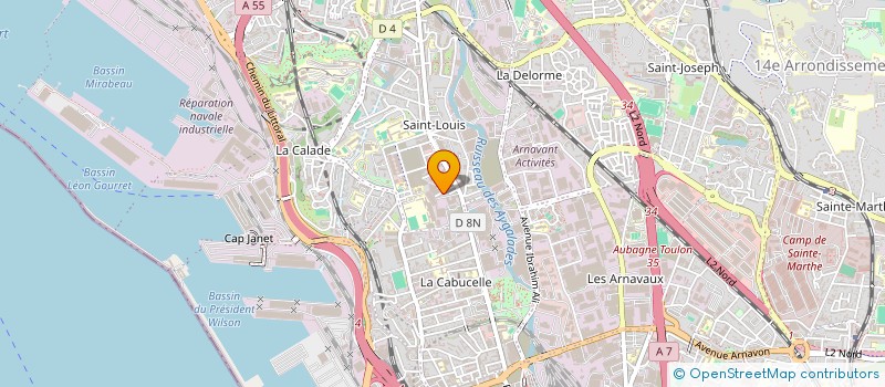 localisation de l'entreprise EPHEMERE IMMOBILIER à MARSEILLE