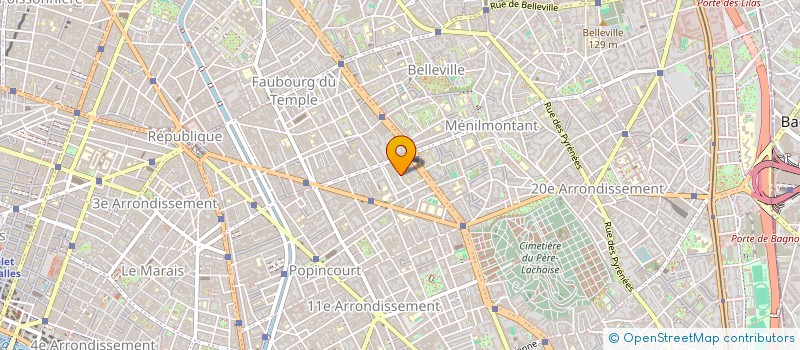 localisation de l'entreprise EPHERE  PARIS