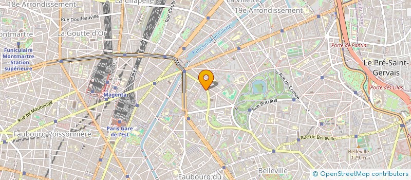 localisation de l'entreprise EPHESE  PARIS