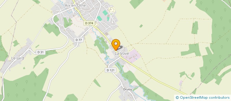 localisation de l'entreprise EPHESE à AIX-VILLEMAUR-PALIS