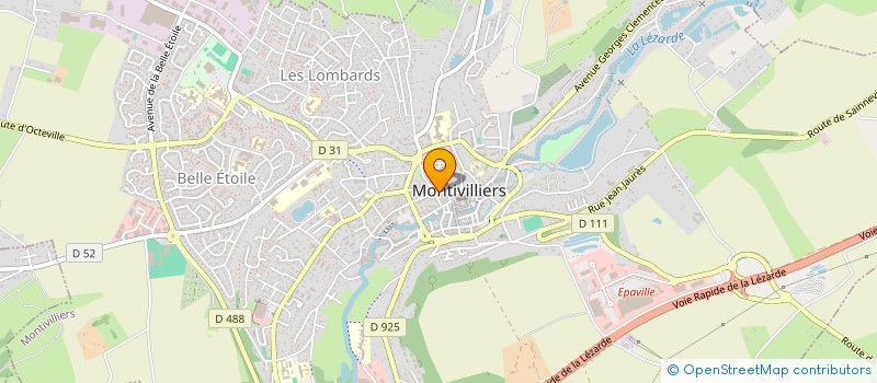 localisation de l'entreprise EPHESE  MONTIVILLIERS