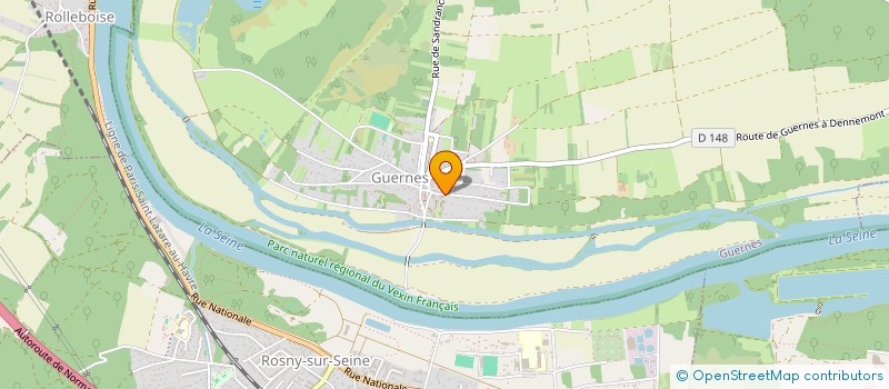 localisation de l'entreprise EPHESE45  GUERNES