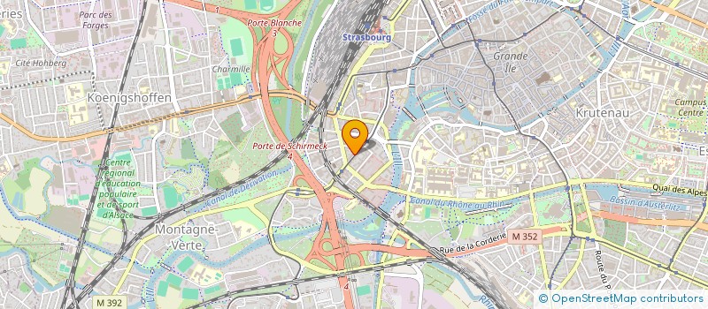 localisation de l'entreprise EPHETHYS à STRASBOURG