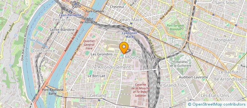 localisation de l'entreprise EPHICOM  LYON