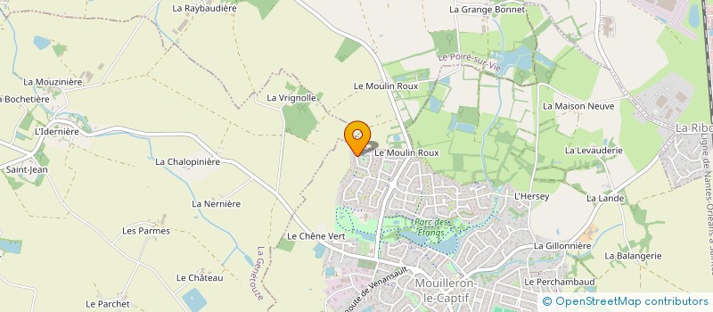 localisation de l'entreprise EPHICONCEPT à MOUILLERON-LE-CAPTIF