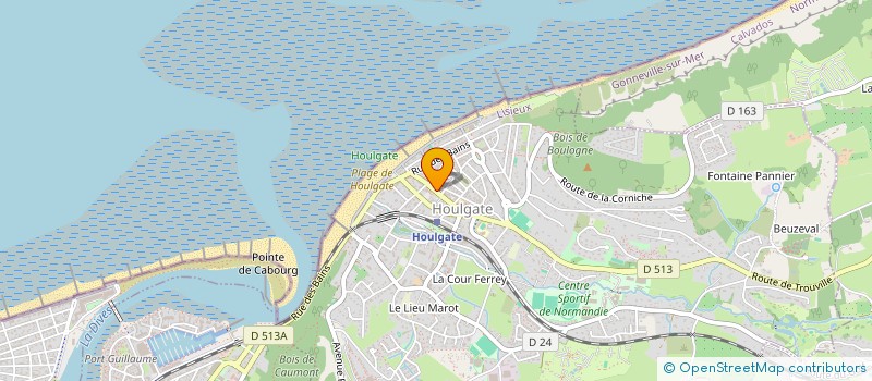 localisation de l'entreprise EPHIGENIE  HOULGATE