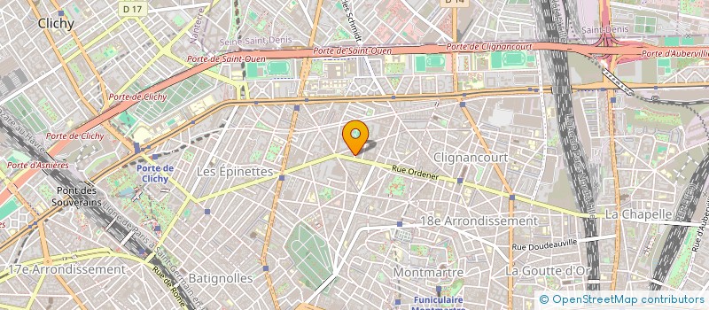 localisation de l'entreprise EPHILA  PARIS