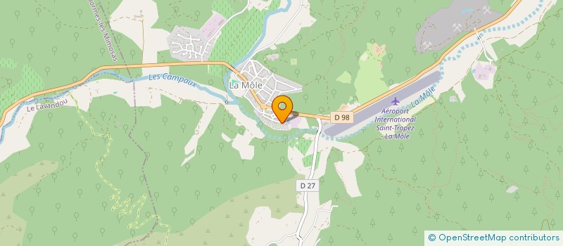 localisation de l'entreprise EPHIMATIE  LA MOLE