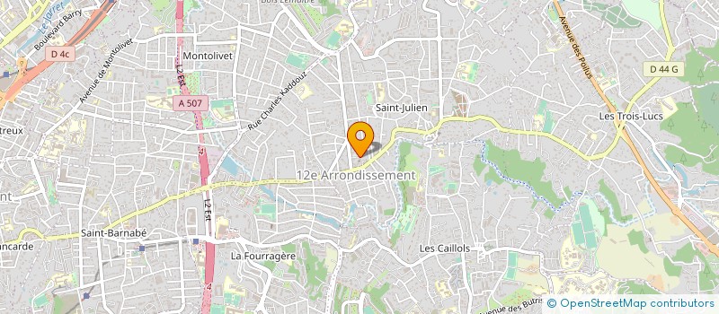 localisation de l'entreprise EPHORIE CHAPELLE ARMENIEN à MARSEILLE