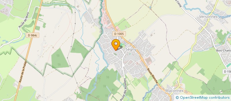 localisation de l'entreprise EPHOSI  SEGNY