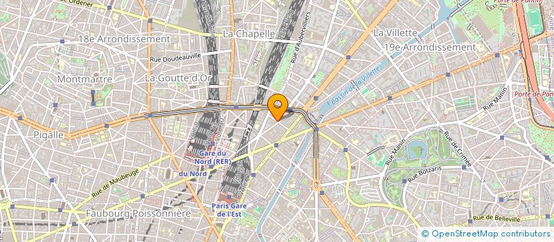localisation de l'entreprise EPHYCO à SAINT-OUEN-SUR-SEINE