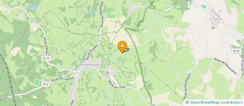 localisation de l'entreprise EPHYGIA  REYREVIGNES